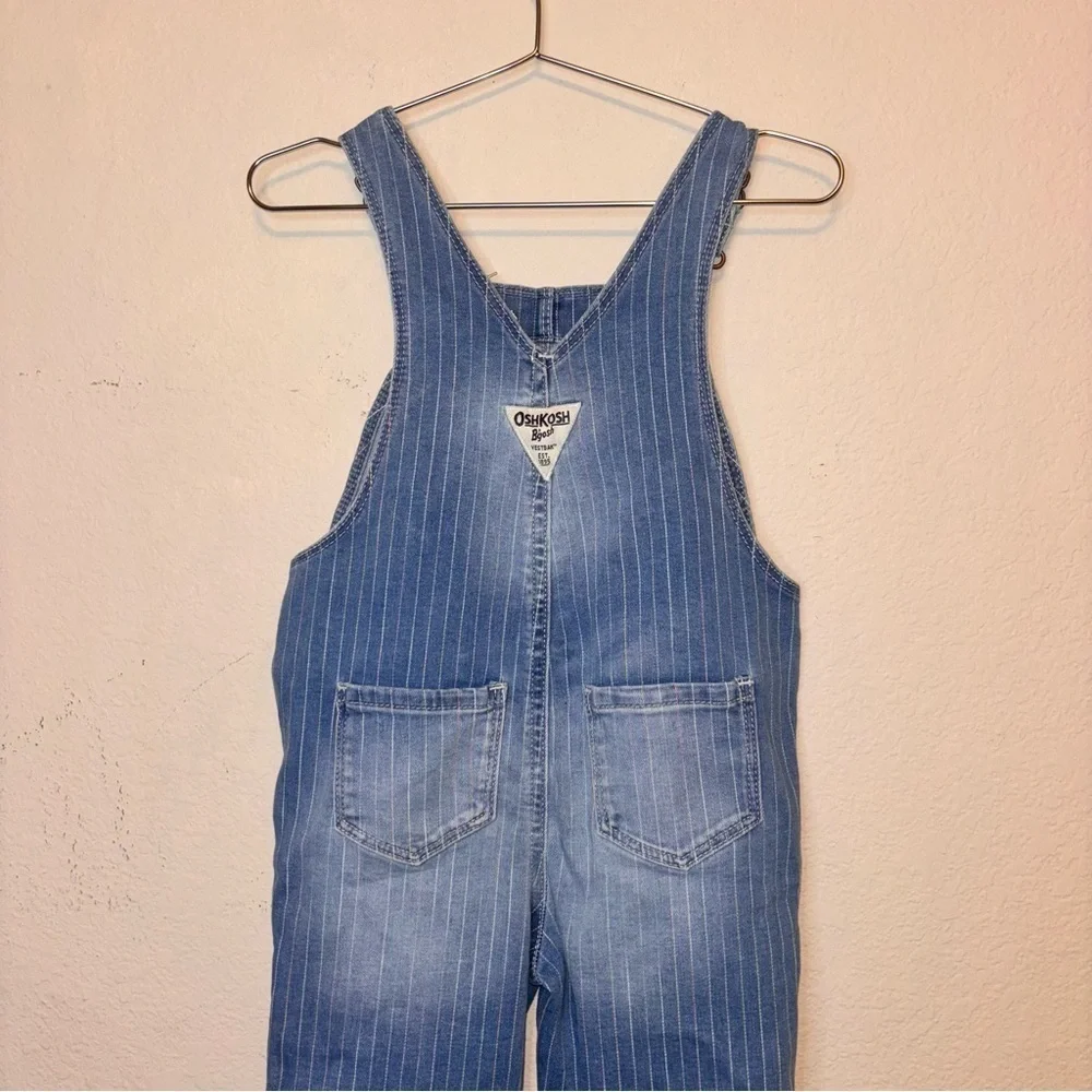 OshKosh b’Gosh multicolored striped Overalls, size 3T